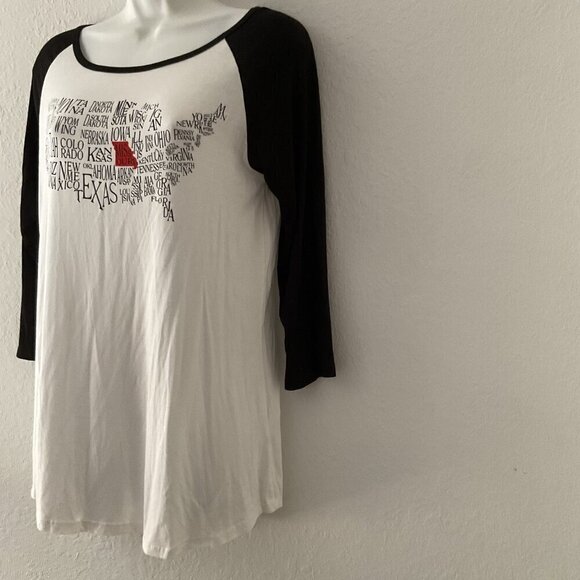 COLOR BEAR USA STATE MAP T-SHIRT - Picture 4 of 7